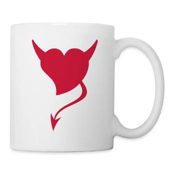 Devil Heart - Mug - white - Right