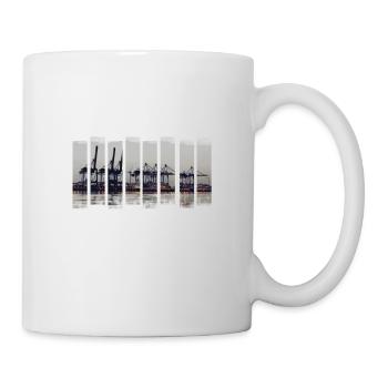 Hamburg Hafen - Tasse - Weiß - Rechts