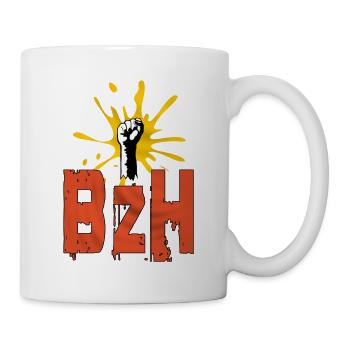 shirt britain - Mug - white - Right