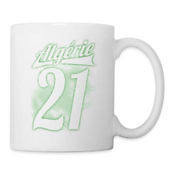 algérie Drapeau - Mug blanc - blanc - Droite