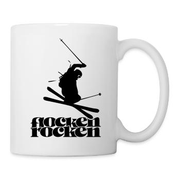 Flocken Rocken - Tasse - Weiß - Rechts