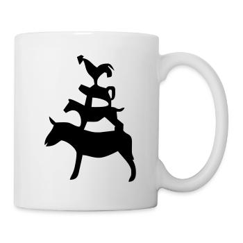 1425678_5709560_stadtmusikanten_orig_gra - Tasse - Weiß - Rechts