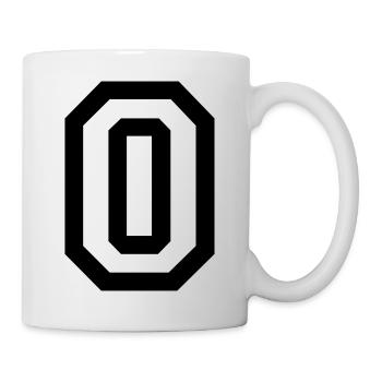 0 Collegestyle - Tasse - Weiß - Rechts
