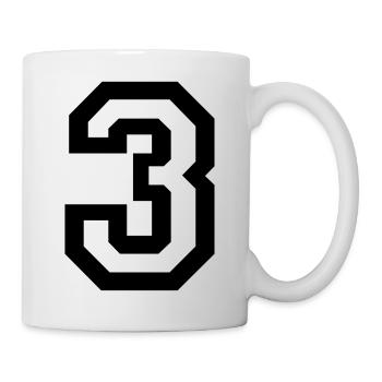 3 Collegestyle - Tasse - Weiß - Rechts