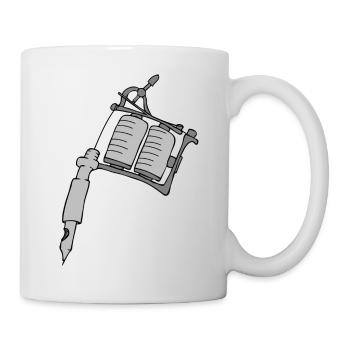 Tatoo gun - Tasse - Weiß - Rechts
