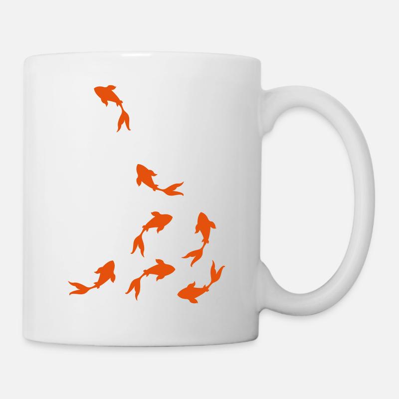 carpe koi - Mug blanc - blanc