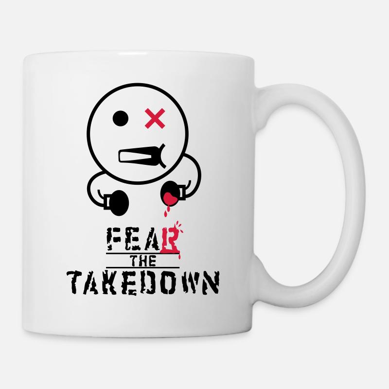 MMA Fighter - Tasse - Weiß