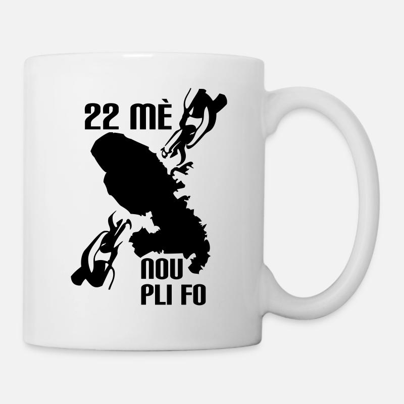22mai - Mug blanc - blanc