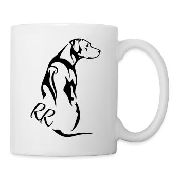 Rhodesian Ridgeback - Tasse - Weiß - Rechts