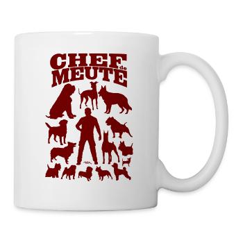 chef de meute - Mug blanc - blanc - Droite
