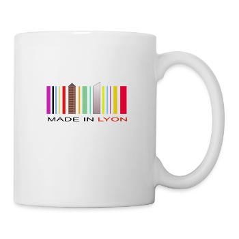 Made in Lyon - Mug blanc - blanc - Droite