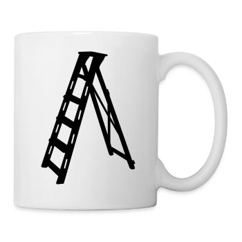 Leiter - Tasse - Weiß - Rechts