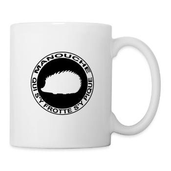 Tee shirts manouche 3 femme - Mug blanc - blanc - Droite