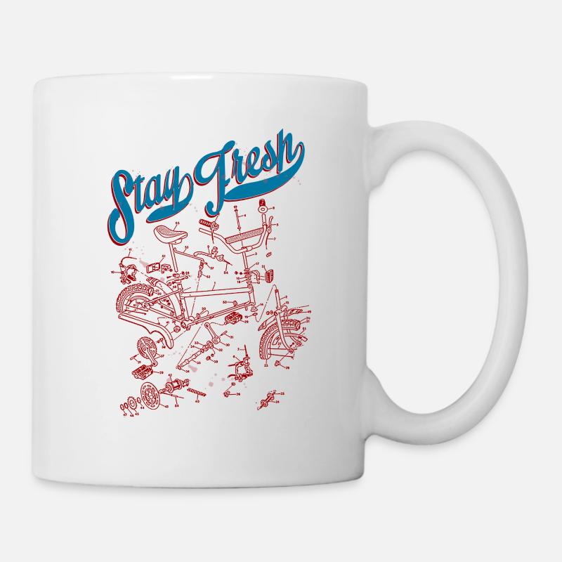 BMX - Mug blanc - blanc