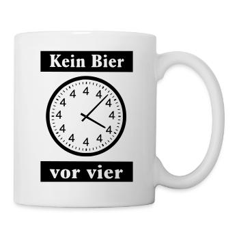 bier - Tasse - Weiß - Rechts