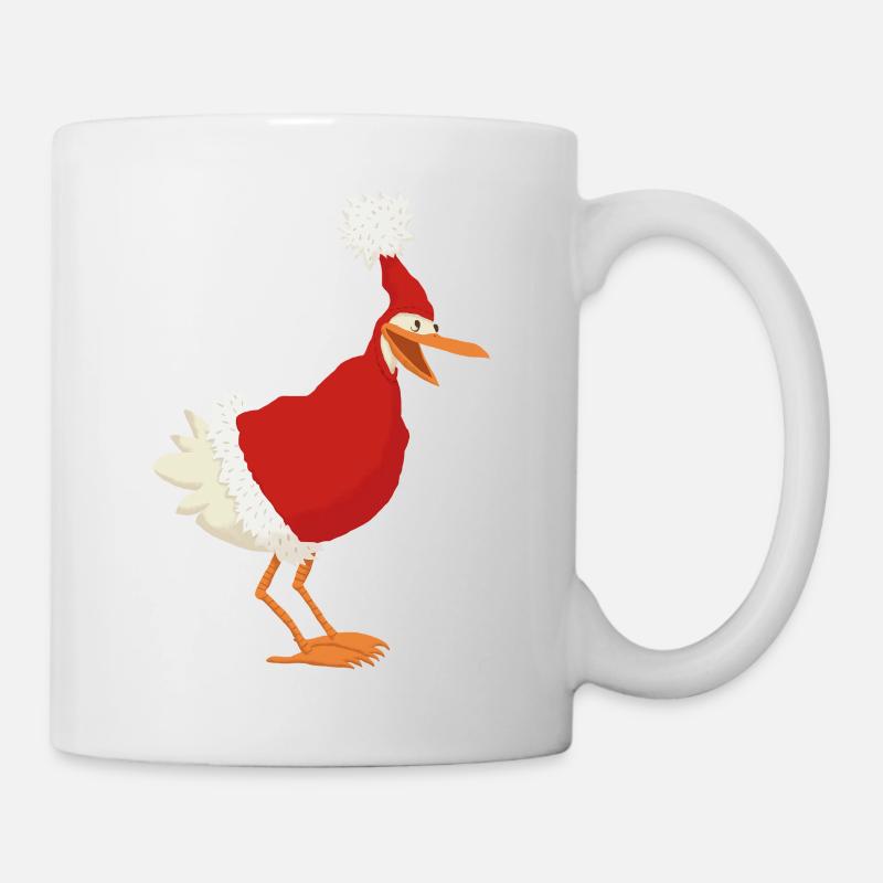christmas chicken - Mug - white