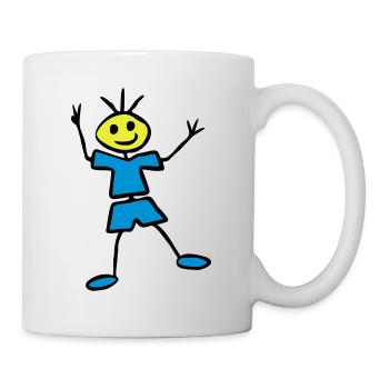 Stick figure - Mug - white - Right