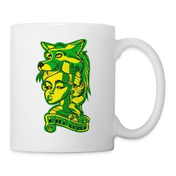 Wild Child Tatouage Edgy - Mug blanc - blanc - Droite