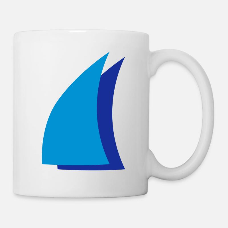 segel - Tasse - Weiß