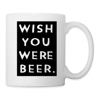 Beer - Mug blanc - blanc - Droite