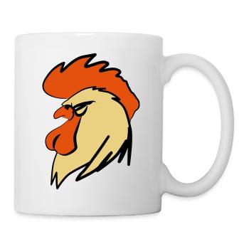 ROOSTER BOOSTER - Tasse - Weiß - Rechts