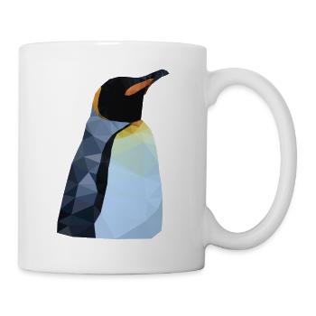 Polygon Pinguin - Tasse - Weiß - Rechts