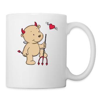 Engel_Teufel Meins - Tasse - Weiß - Rechts