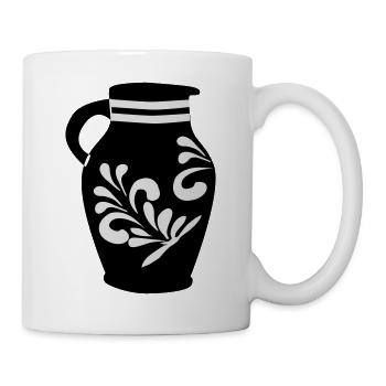 Frankfurter Bembel - Tasse - Weiß - Rechts