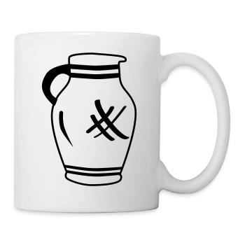 Apfelwein Bembel FFM - Tasse - Weiß - Rechts