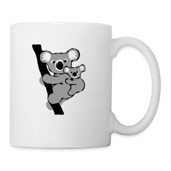 koala bär - Tasse - Weiß - Rechts