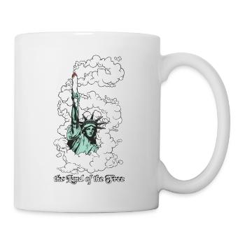 the Land of the Free - Tasse - Weiß - Rechts