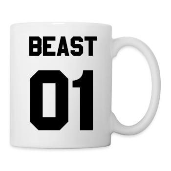 Beast 01 - Tasse - Weiß - Rechts