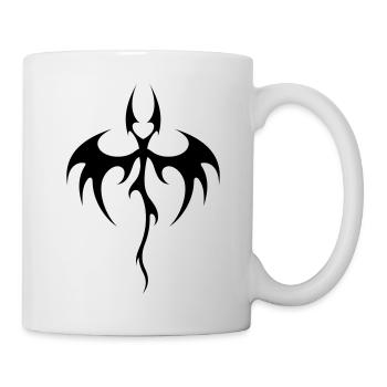tribal dragon - Mug - white - Right