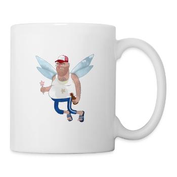 Fee-Mann - Tasse - Weiß - Rechts