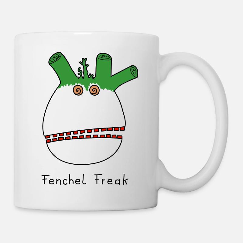 Fenchel Freak - Tasse - Weiß