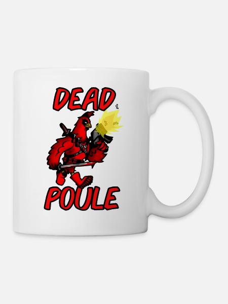 DEAD POULE - Mug blanc - blanc