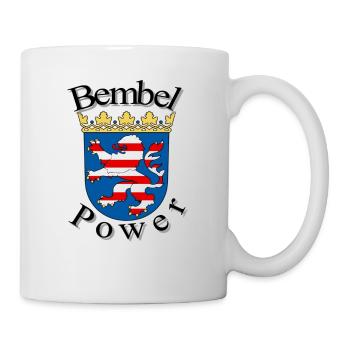 Bembel Power - Tasse - Weiß - Rechts