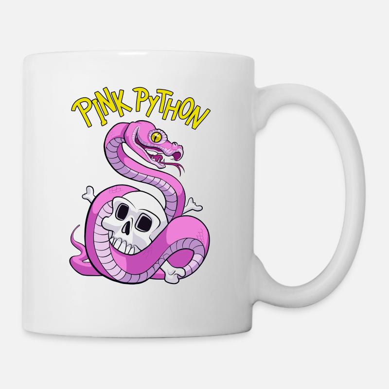Pink Python - Mug - white