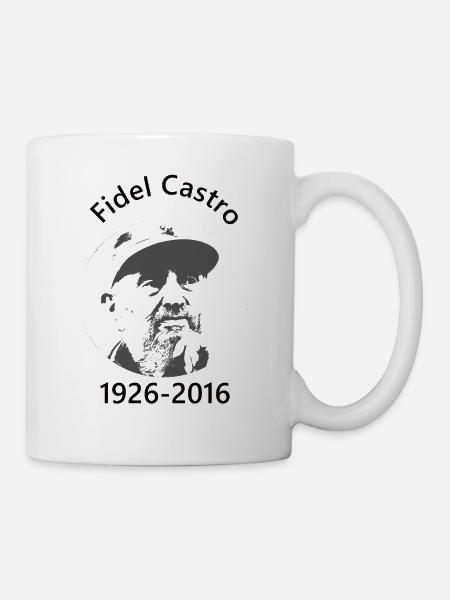 fidelcastro2 - Tasse - Weiß