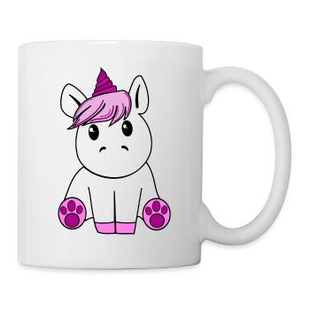 licorne - Mug blanc - blanc - Droite