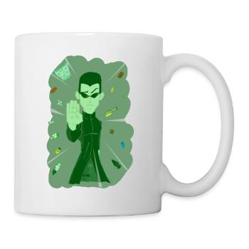 STOP - Mug blanc - blanc - Droite