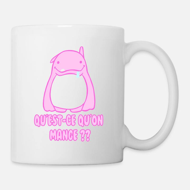 manger ! - Mug blanc - blanc