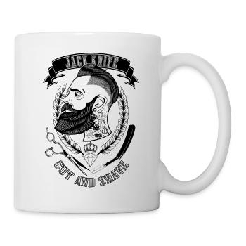 jack knife - Mug - white - Right