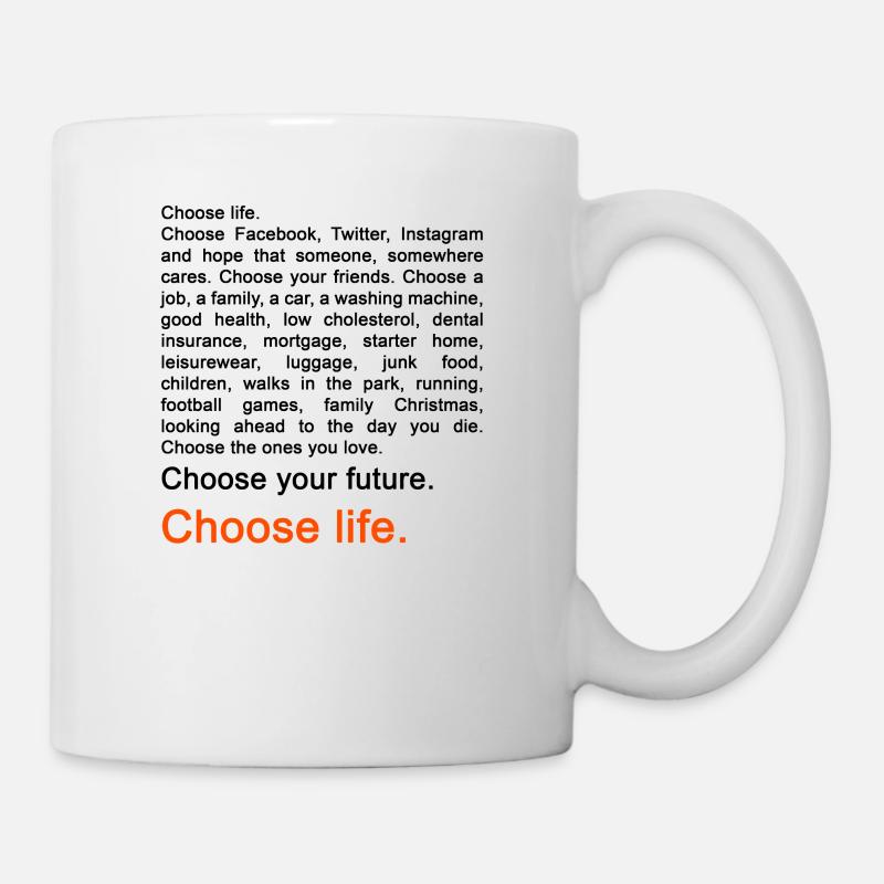 Trainspotting - Tasse - Weiß