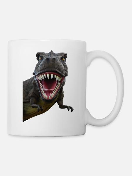 Dinosaurier - Tasse - Weiß