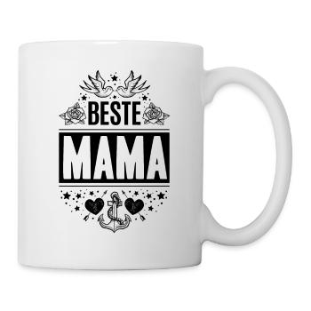 Beste Mama Muttertag - Tasse - Weiß - Rechts