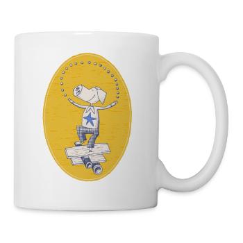 Balle Jongleur 001 - Mug blanc - blanc - Droite