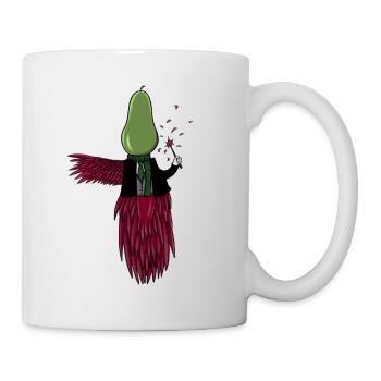 Pear-Zauberer-Papagei - Tasse - Weiß - Rechts