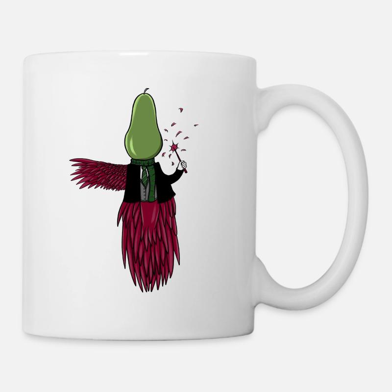 Pear-magician-parrot - Mug - white