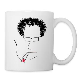 SMOKE BRAIN HPSTR - Tasse - Weiß - Rechts